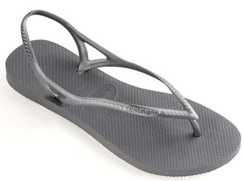 Havaianas Damen Sunny Flache Sandale, Stahlgrau, 35/36 EU von Havaianas