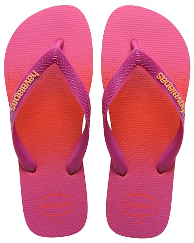 Havaianas Damen Top Fashion Flip-Flop, Blutorange, 7.5/8 UK von Havaianas