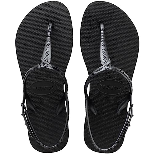 Havaianas Damen Twist Sandalen, Schwarz 33/34 EU von Havaianas