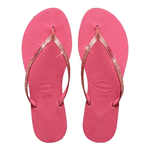 Havaianas Damen You Glitter Velvet Rose Flip-Flop, Velvet Rose, 37/38 von Havaianas