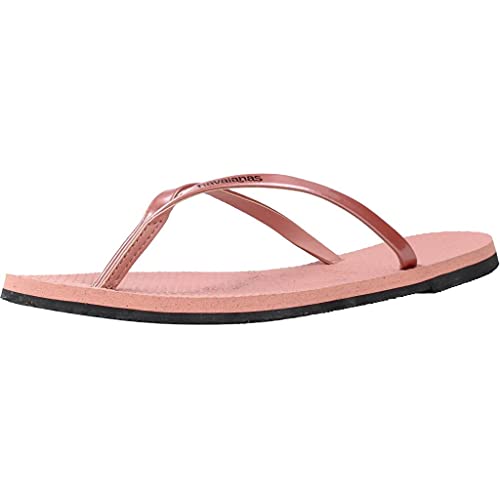 Havaianas Damen You Metallic Zehentrenner, Pink (Rose Nude), 41/42 EU von Havaianas