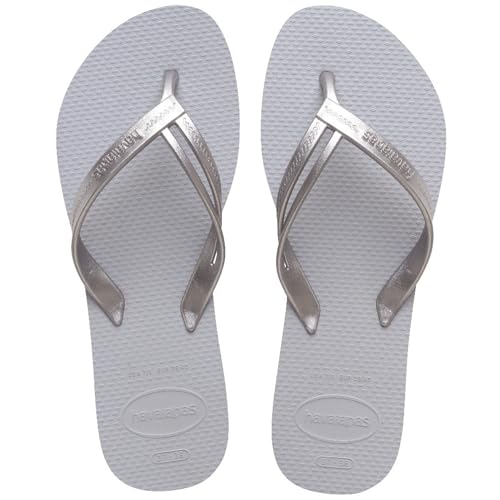 Havaianas - Elegance, Stylische, Robuste und Bequeme Badelatschen für Frauen mit Stylischen Riemen und Rutschfesten Sohlen Havaianas - Elegance, Stylische, Robuste und Bequeme Badelatschen für Frauen mit Stylischen Riemen und Rutschfesten Sohlen von Havaianas