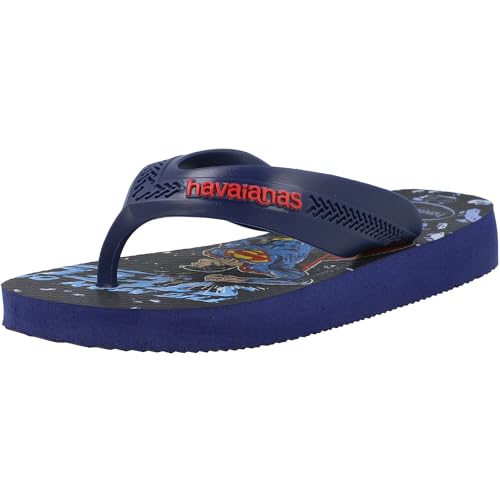 Havaianas Flip Flops Kids Radical, Marineblau, Rubinrot, 1/2 UK Child von Havaianas