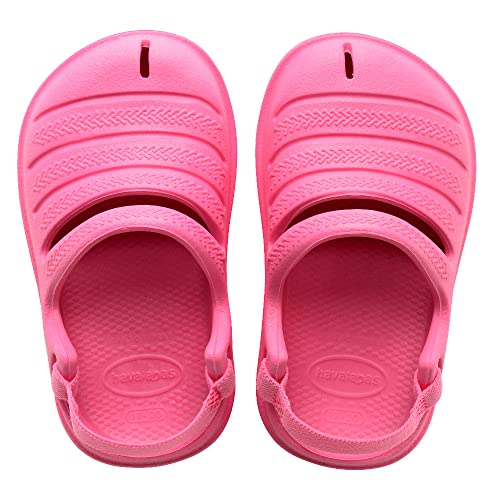Havaianas Unisex Baby Clog Sandal, Cyber Pink, 25 EU von Havaianas