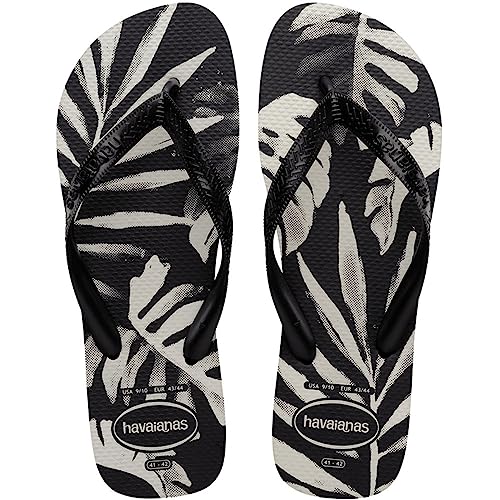 Havaianas – Aloha, bequeme, langlebige und sommerliche Flip-Flops, Sohle mit Blattmuster, rutschfeste Sohle, Herren von Havaianas
