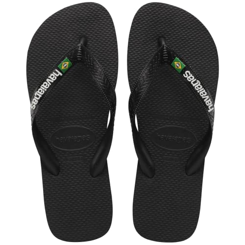 Havaianas Herren Slip-On Flip-Flop, Schwarz, 43-44 von Havaianas