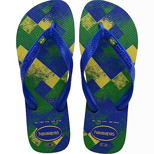 Havaianas Herren HAV. Brasil Fresh Flip-Flop, Marineblau, Größe 38, Marine Blue, 37/38 EU von Havaianas