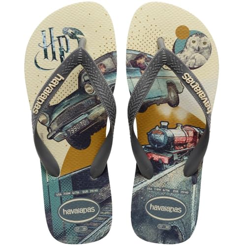 Havaianas Herren HAV. Top Harry Potter Flipflop, Beige Grau Stahl von Havaianas