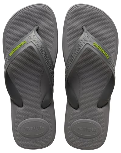 Havaianas Herren Top Max Comfort Zehentrenner, Stahlgrau, 41/42 EU, stahlgrau, 7.5/8 UK von Havaianas