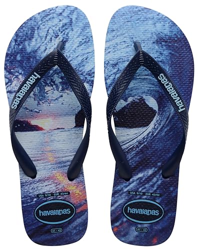 Havaianas Herren Hype Flip-Flop, Marineblau Marineblau Lavendelblau, 4.5/5 UK von Havaianas