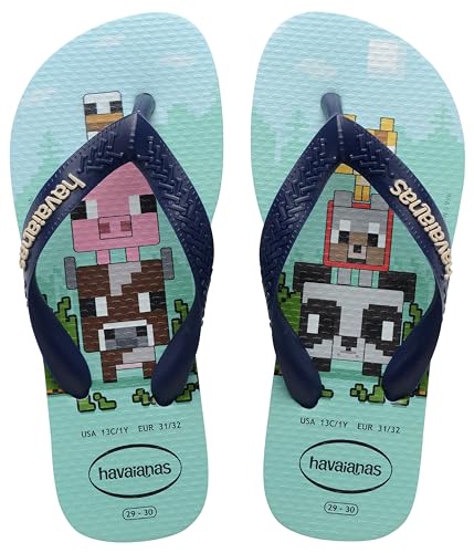 Havaianas Herren Kinder Minecarft Flipflop, Lavendelblau von Havaianas