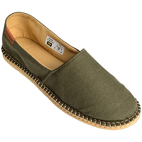 Havaianas Herren Origine Iv Olivgrün Espadrilles, 43 EU Schmal von Havaianas