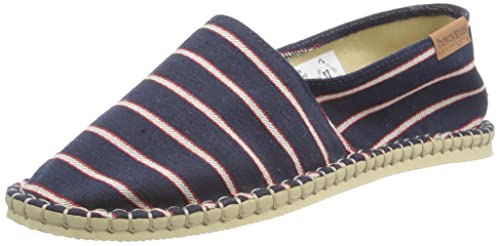 Havaianas Unisex Origine Iv Print Espadrilles, Sand/Navy Blue/Red, 44 EU von Havaianas