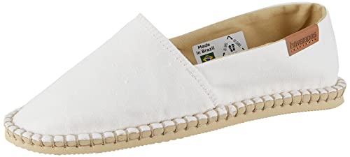 Havaianas Herren Origine Iv Weiß Espadrilles, 44 EU Schmal von Havaianas