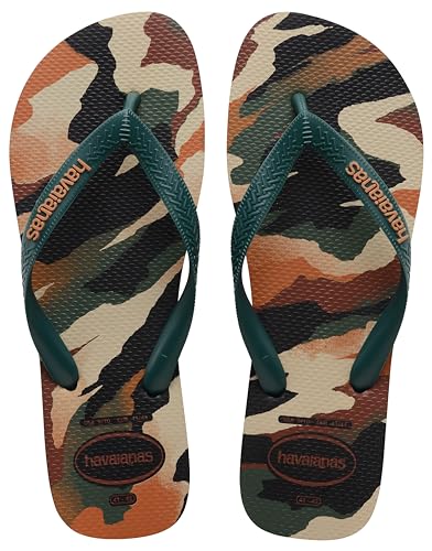 Havaianas Herren Top Camu Flip-Flop, Schwarz/Pantanal Green, 39/40 EU, Schwarz Pantanal Grün, 39/40 EU von Havaianas