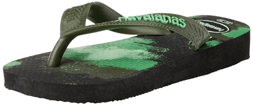 Havaianas Herren Top Camu Flipflop, Black Moss von Havaianas