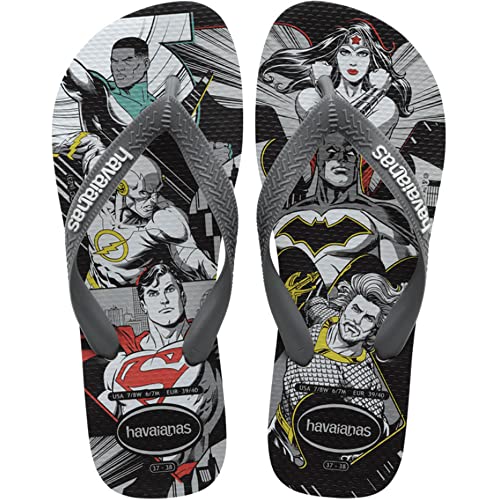 Havaianas Herren Top Herois DC Flip-Flop, grau, 45/46 EU, grau, 45/46 EU von Havaianas