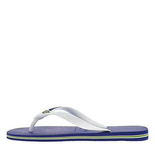 Havaianas Unisex - Erwachsene Brasil-Logo-Sandalen, Blau - Marineblau, 39/40 EU von Havaianas