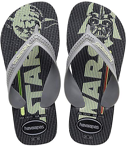 Havaianas Jungen Kids Max Star Wars Zehentrenner, Black von Havaianas