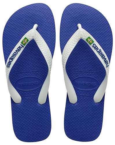 Havaianas Jungen Unisex Kids Top Brasil Logo (Mini Me) Flip-Flop, Marineblau, 28/30 EU, marineblau, 10/11 UK Child von Havaianas