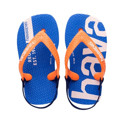 Havaianas Jungen Unisex Kinder HAV. Baby Logomania Flipflop, Begonie Orange Begonie Orange, 22 EU von Havaianas