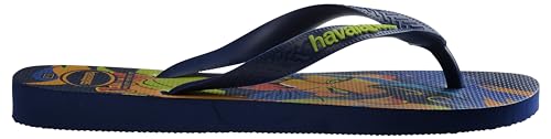 Havaianas Jungen Unisex Kinder Top Disney Classic (Mini Me) Flip-Flop, Blau, 1/2 UK Child, blau, 1/2 UK Child von Havaianas