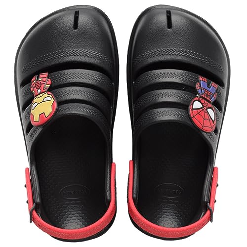 Havaianas Kids Clog Marvel Sandale, New Graphite von Havaianas