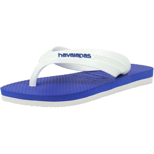 Havaianas Kids Max Marine Bluewhite Flipflop, Marineblau, Weiß, 31/32 von Havaianas