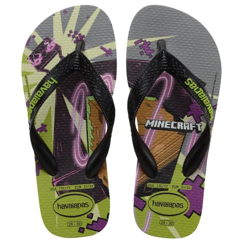 Havaianas Kids Minecraft, Flipflop, OLIVE, von Havaianas