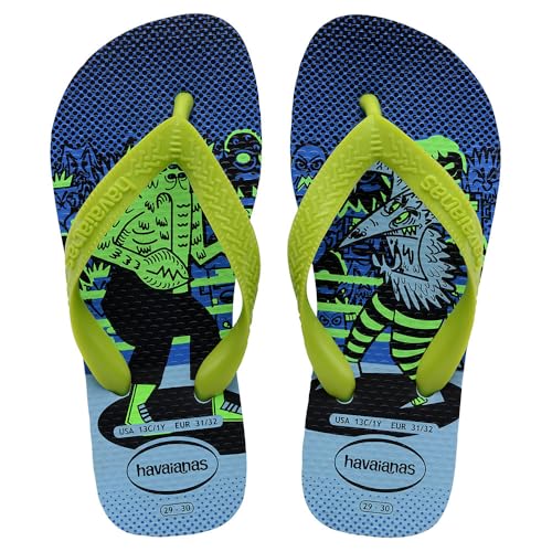 Havaianas Kids Top Fun, Jungen Flipflop, Lavender Blue/Lemon Green, Havaianas Kids Top Fun, Jungen Flipflop, Lavender Blue/Lemon Green, von Havaianas