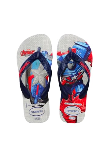 Havaianas Kids Top Marvel II Flipflop, White, 23/24 EU von Havaianas