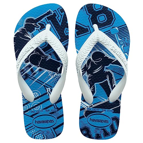 Havaianas Kids Athletic Flipflop, Turquoise, 29/30 EU von Havaianas