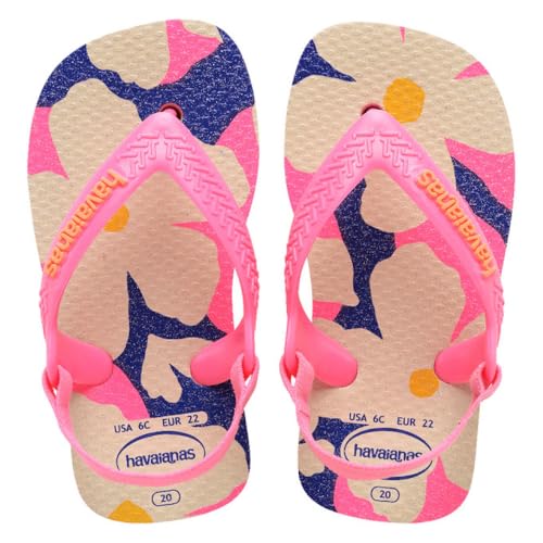 Havaianas Mädchen Baby Mini Me Flipflop, Beige, 20 EU von Havaianas
