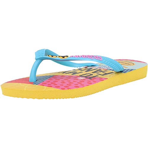 Havaianas Mädchen Disney Cool Flipflop,Goldgelb,29/30 EU von Havaianas