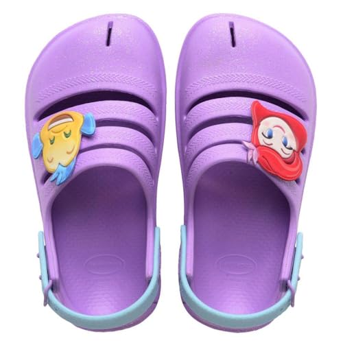 Havaianas Mädchen Kids Clog Princesas Sandale, Prisma Purple von Havaianas