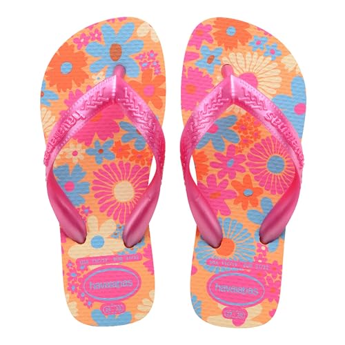 Havaianas Mädchen Kids Flores Flipflop, Peach von Havaianas