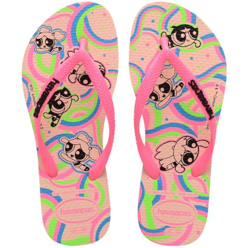 Havaianas Mädchen Kids Slim Powerpuff Girls Flipflop, Ballet Rose von Havaianas