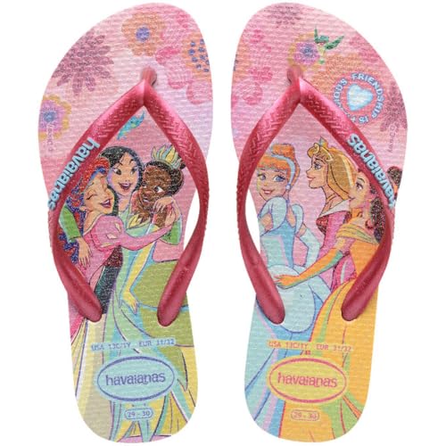 Havaianas Mädchen Kids Slim Princess Flipflop, Pink Glow von Havaianas