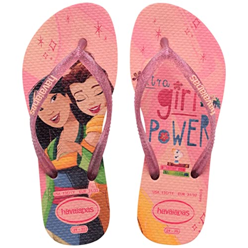 Havaianas Mädchen Kids Slim Princess Sandale, Ballet Rose von Havaianas