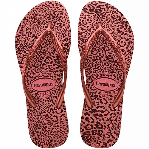 Havaianas Girl's Slim Animals Toe Separator, Crocus Rose Golden Blush, 23/24 EU von Havaianas
