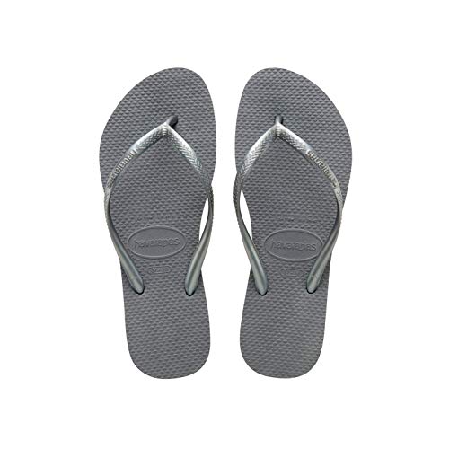 Havaianas Girls Slim (Mini Me), Steel Grey, UK child 8 von Havaianas