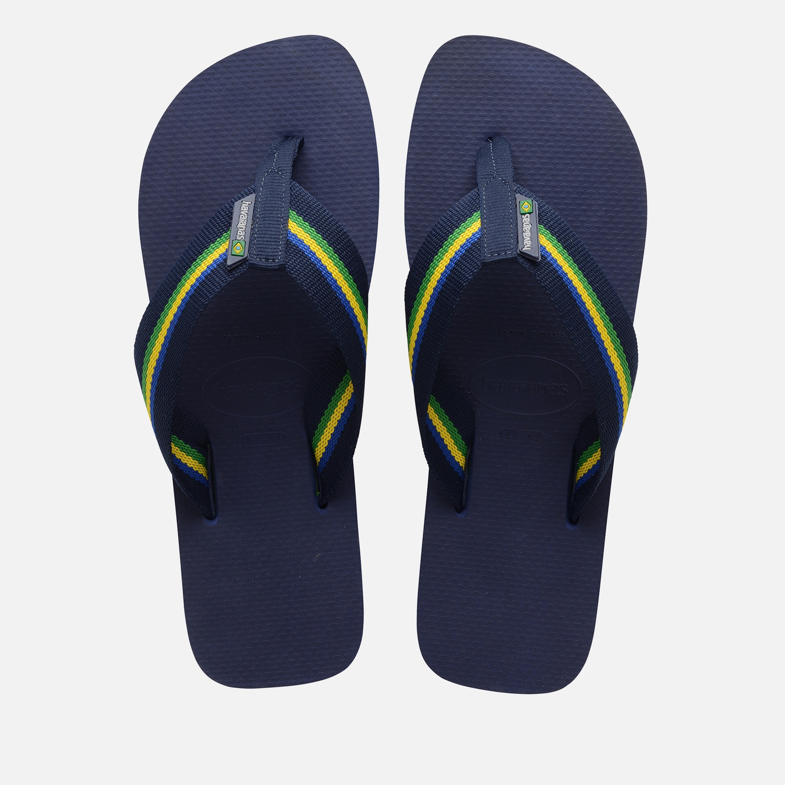 Havaianas Men's Urban Brasil Rubber Flip Flops - UK 8 von Havaianas