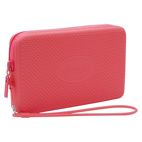 Havaianas - Mini Bag Logo, kompaktes, praktisches und elegantes Accessoire mit strapazierfähigem Reißverschluss und Handgelenkschlaufe, wasserfest, Unisex Erwachsene von Havaianas
