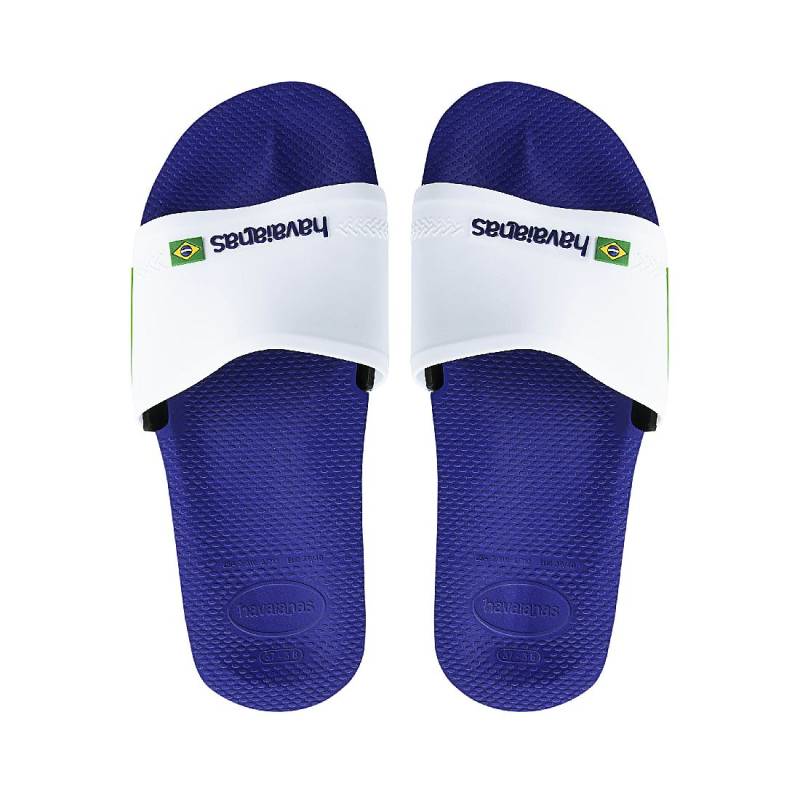 Havaianas SLIDE BRASIL FC Unisex Erwachsene Sandale Badelatsche 4142616 blau Havaianas SLIDE BRASIL FC Unisex Erwachsene Sandale Badelatsche 4142616 blau von Havaianas