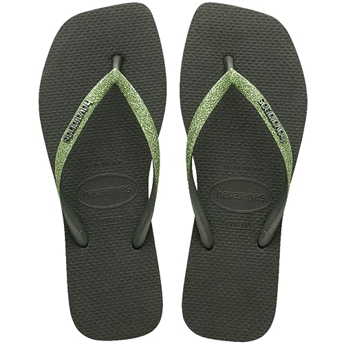 Havaianas SQUARE GLITTER OLIVE GREEN EU: 37/38 von Havaianas