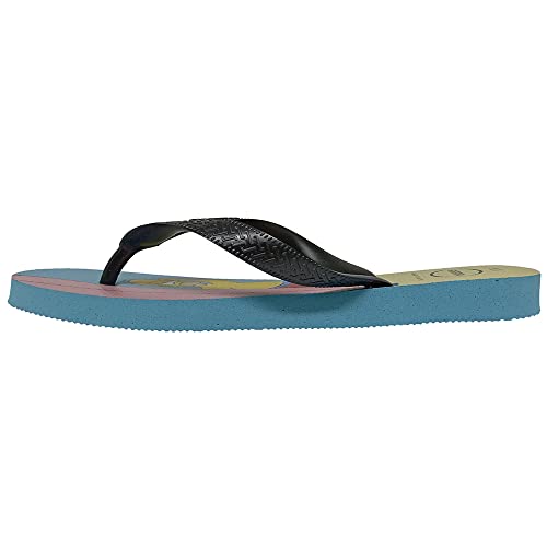 Havaianas Simpsons Flip Flops Unisex, Blau/Schwarz, 37/38 EU von Havaianas