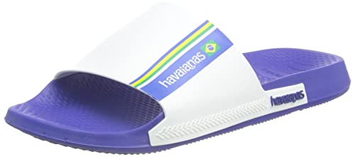 Havaianas Slide Brasil (Mini Me) Schiebe-Sandalen, Marine Blue, 32 EU von Havaianas