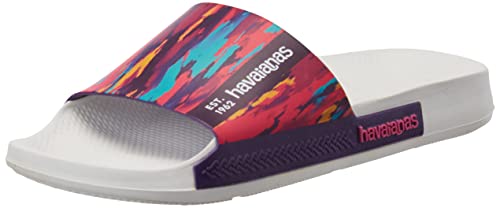 Havaianas Slide Print, Schiebe-Sandalen, White, Havaianas Slide Print, Schiebe-Sandalen, White, von Havaianas