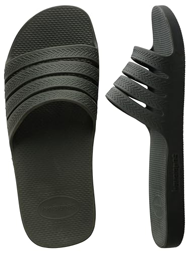 Havaianas Slide Stradi (Mini Me), Schiebe-Sandalen, Olive Green, von Havaianas