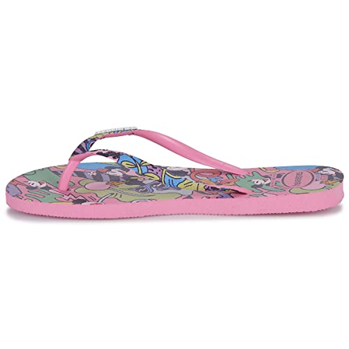 Havaianas Slim Disney Stylish Zehensandalen Damen Rosa - 37/38 - Zehensandalen Shoes von Havaianas